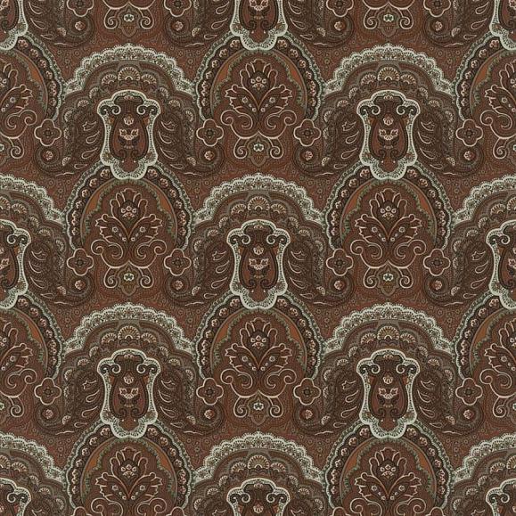 Обои Ralph Lauren PRL034/04 Crayford Paisley Tobacco