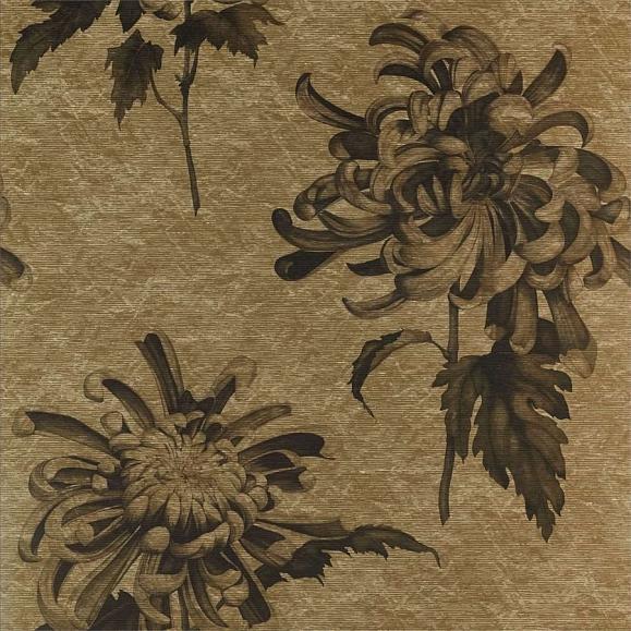 Обои Zoffany 312733 Evelyn Antique Gold/Olivine