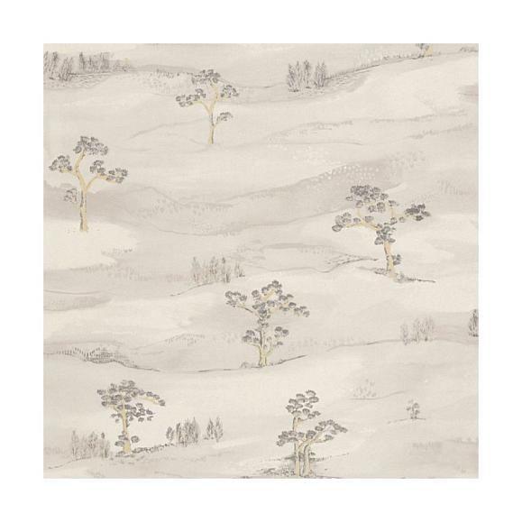 Обои Casadeco 88749053 Mokuso Gris plume