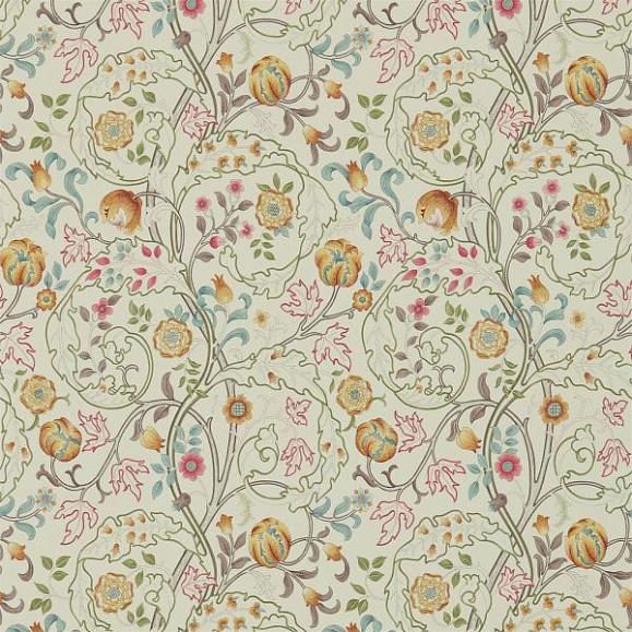 обои Morris 216843 Mary Isobel Russet/Taupe