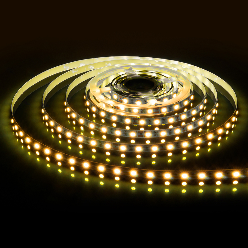 Светодиодная лента Elektrostandard 12V 9,6W 120Led 2835 IP20 теплый белый, 5м 4690389154829 a050539