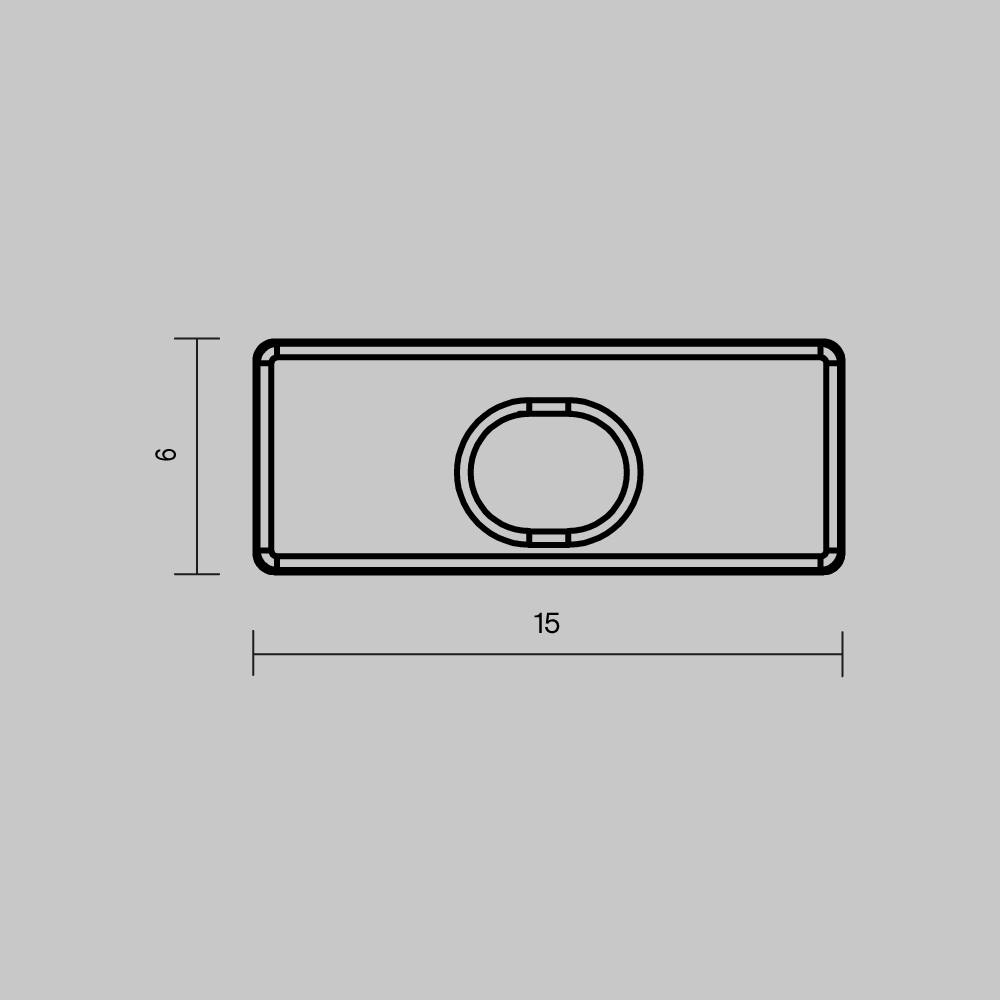 Комплект заглушек для профиля 1506 10шт Maytoni Led Strip ALM-001-W-EC 642020