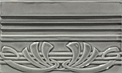 CERAMICHE GRAZIA EPOQUE Terminale Deco Grey Craquele