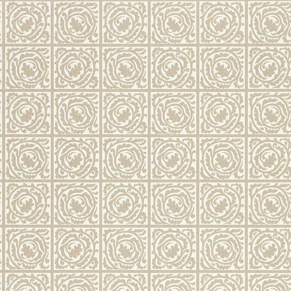 Обои Morris 216546 Pure Scroll Gilver