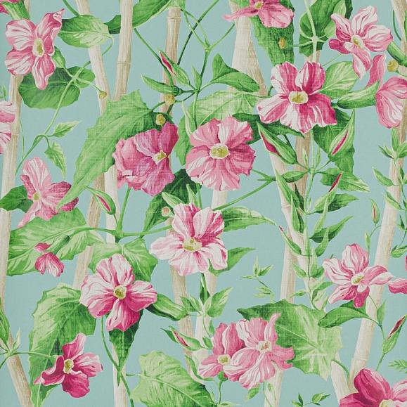 Обои Manuel Canovas 03114-02 Elena Rose/Aqua
