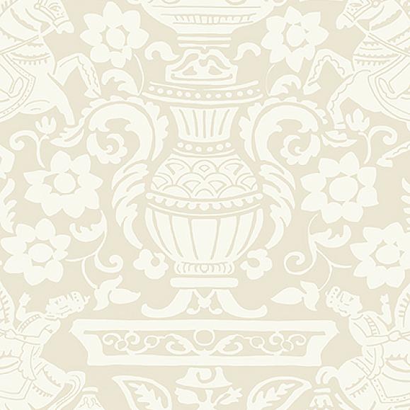 Обои Thibaut T14363 Galway Beige