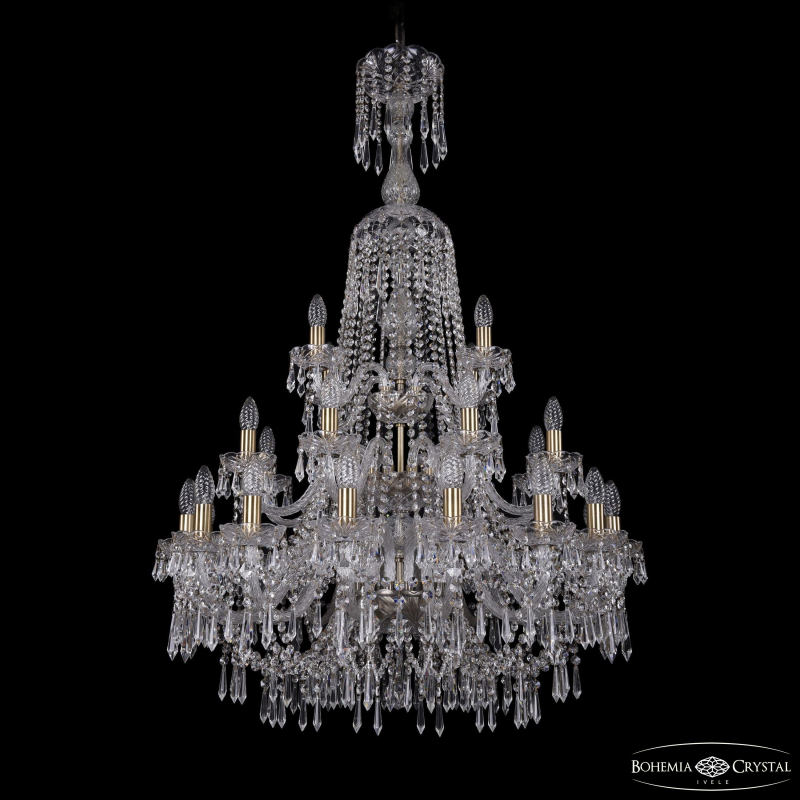 Подвесная люстра Bohemia Ivele Crystal 1403/16+8+4/300/XL-131/3d Pa