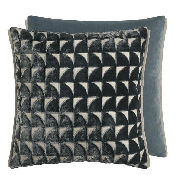 Подушка CCDG1600, Marquise Velvet, Graphite, Designers Guild 50 x 50см