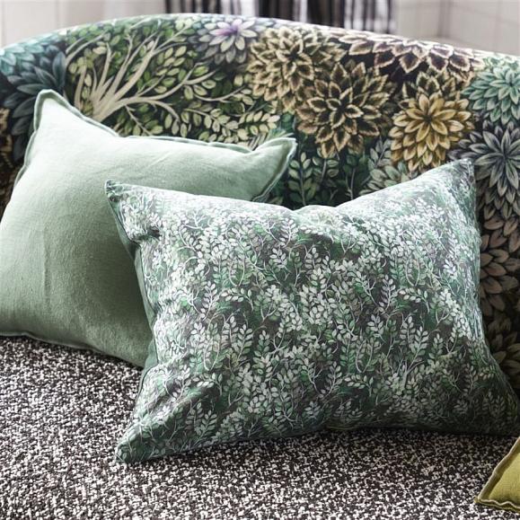 Подушка CCDG1141, Bandipur, Emerald, Designers Guild 60 x 45см