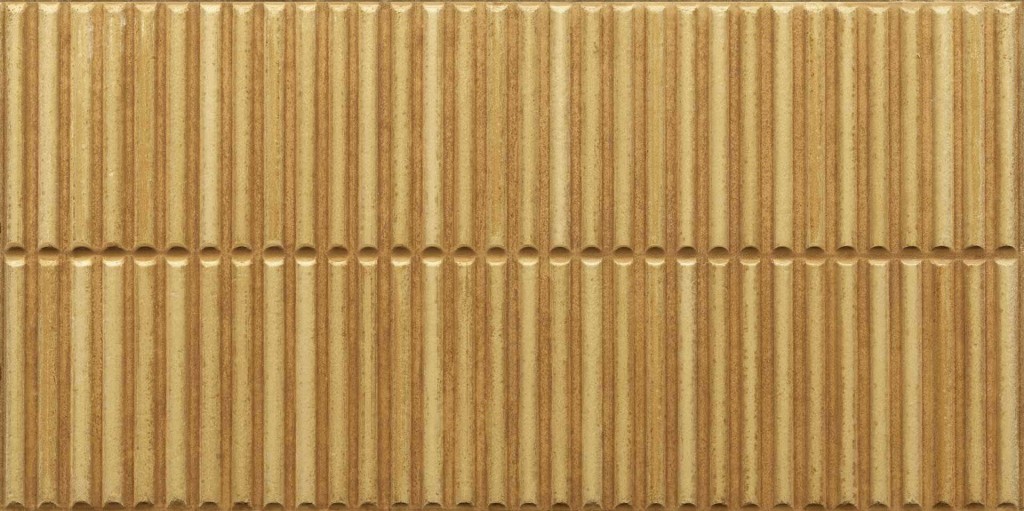 STRIPES MUSTARD GLOSSY RET 30X60