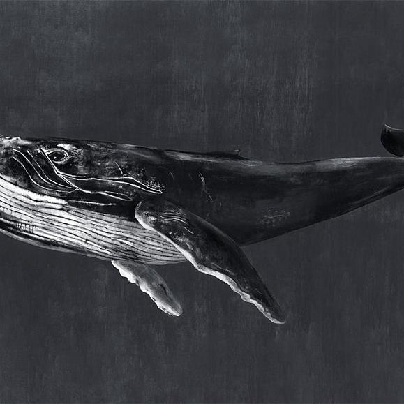 Панно Coordonne 9500102N Humpback Whale Night