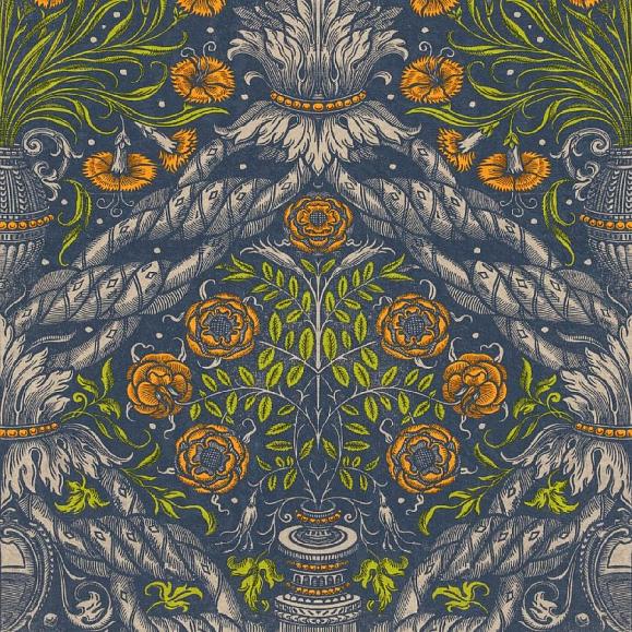 Панно Mind the gap WP20453 Floral Ornament