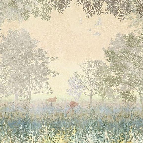 Панно Ortograf 6719 Фламинго в лесу