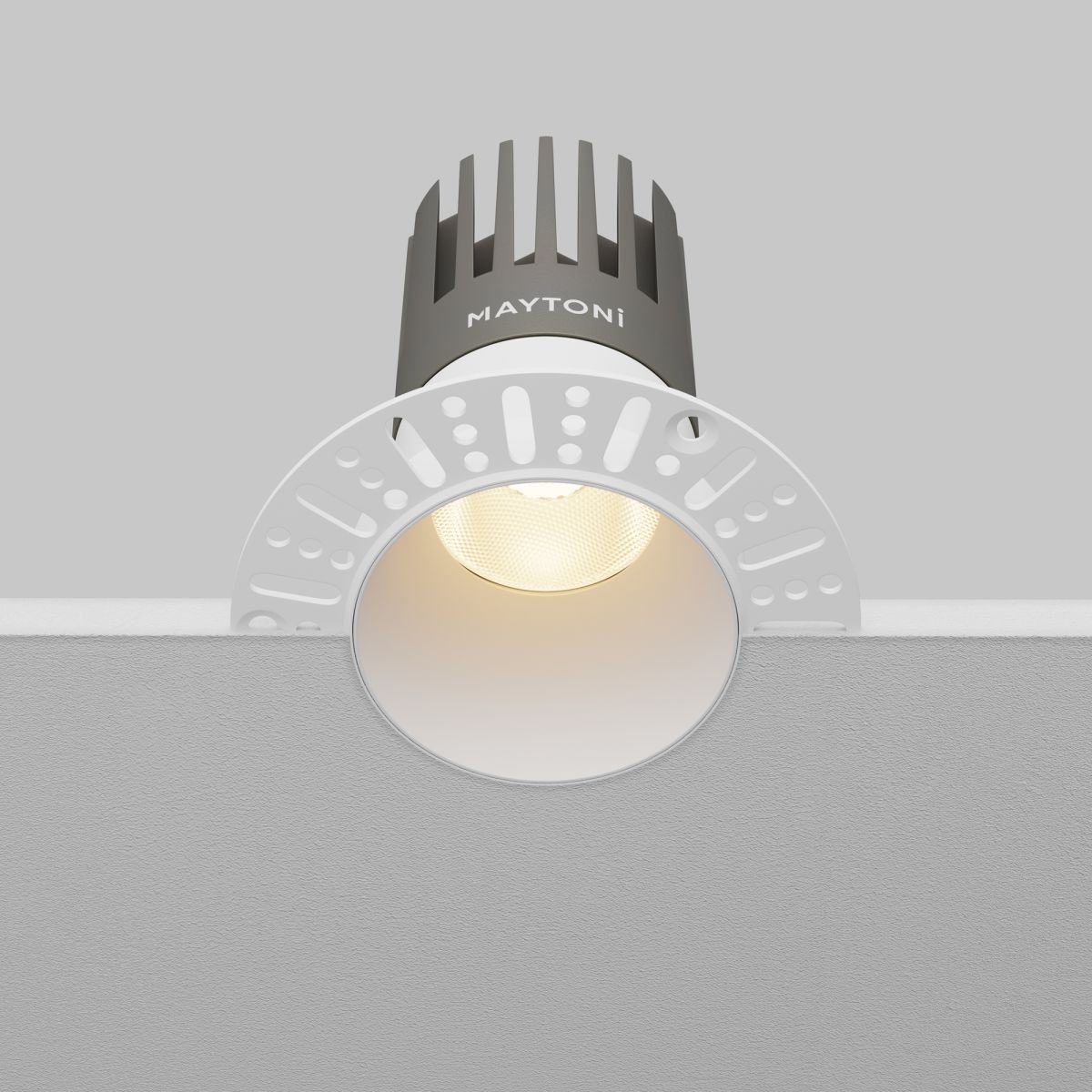 Встраиваемый светильник Maytoni Technical Dip DL122-15W-3K-TRS-W