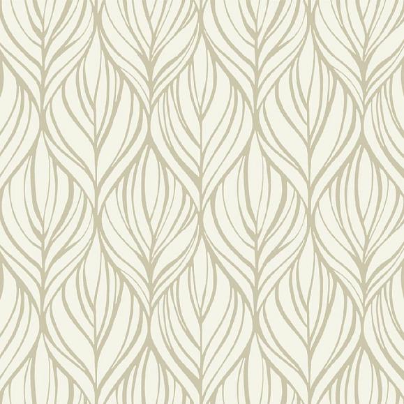 Обои York DT5081 Palma White/Gold