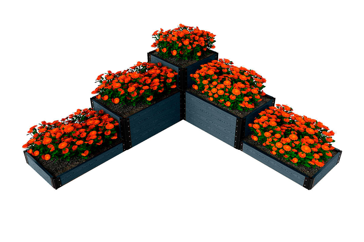 Доска грядочная NauticPrime 300*30*2950мм, серый