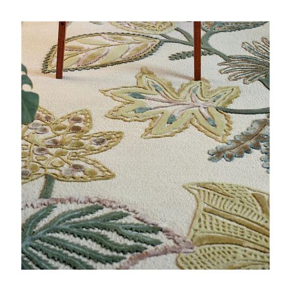 Ковер Designers Guild RUGDG0896 Foglia Decorativa Moss 160 x 260 см