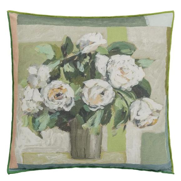 Подушка CCDG1581, Celadon Vase Cotton, Celadon, Designers Guild 50 x 50см