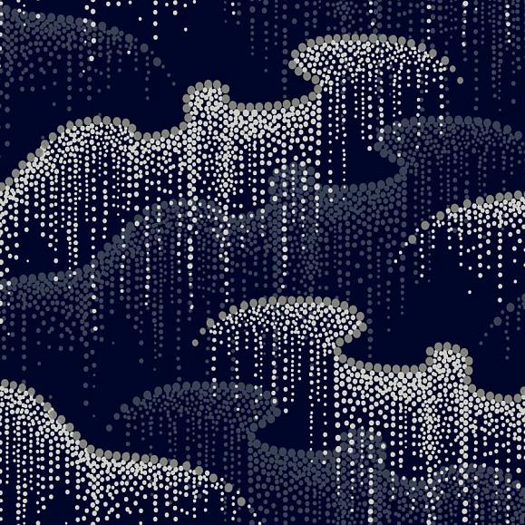 Обои York OS4264 Moonlight Pearls Navy