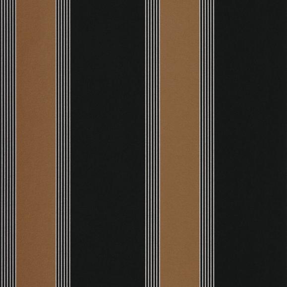 Обои Casamance 75712548 Auteuil Noir/doré