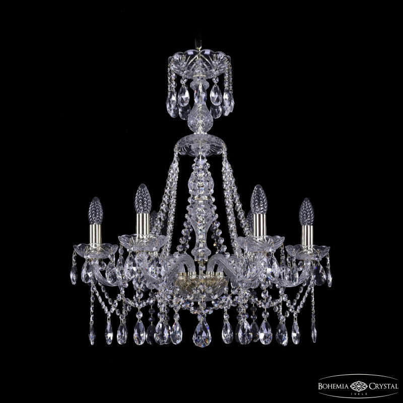 Подвесная люстра Bohemia Ivele Crystal 1413/6/200/XL-66 G