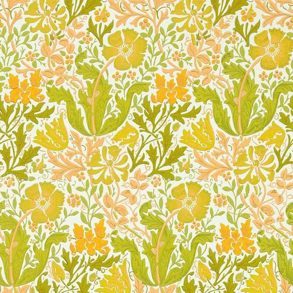 Обои Morris 217099 Compton Summer Yellow