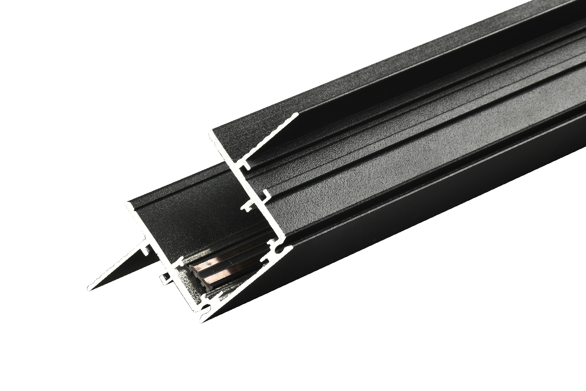 Шинопровод магнитный встраиваемый iLedex Vision 4822-65/48-1000-BK