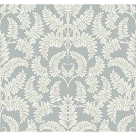 Обои York DM4964 Royal Fern Damask Eucalyptus