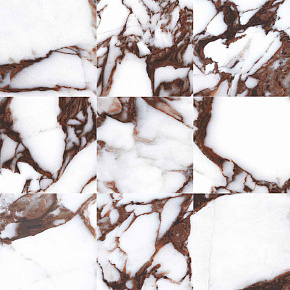 Mosaic Red Double Polished