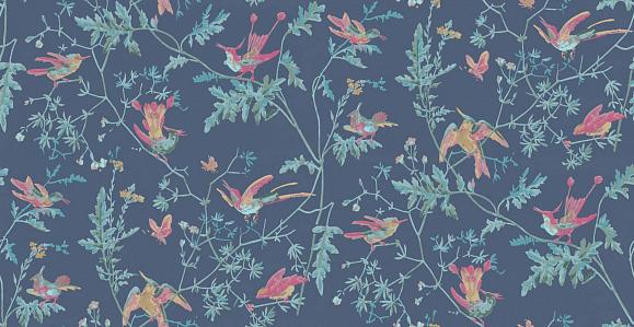 Обои Cole & Son 100/14068 Hummingbirds