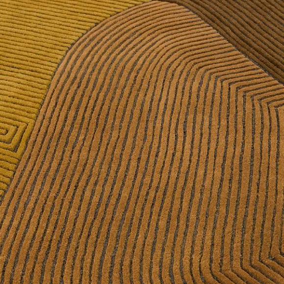 Ковер Toulemonde Bochart Tumulus Safran (230x240)
