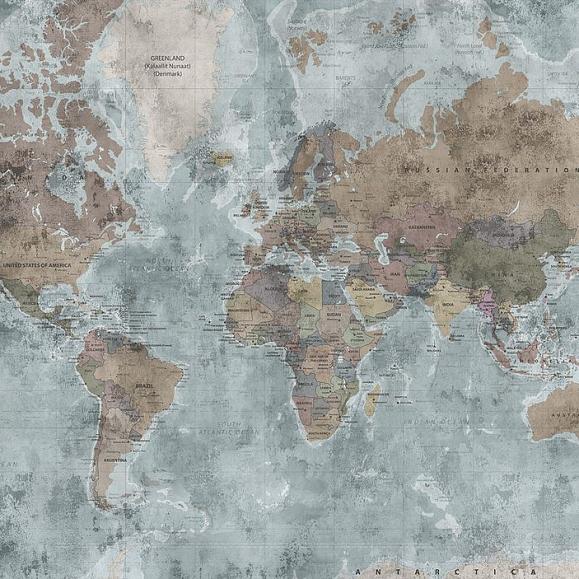Панно Hygge Wall H10721 World Map