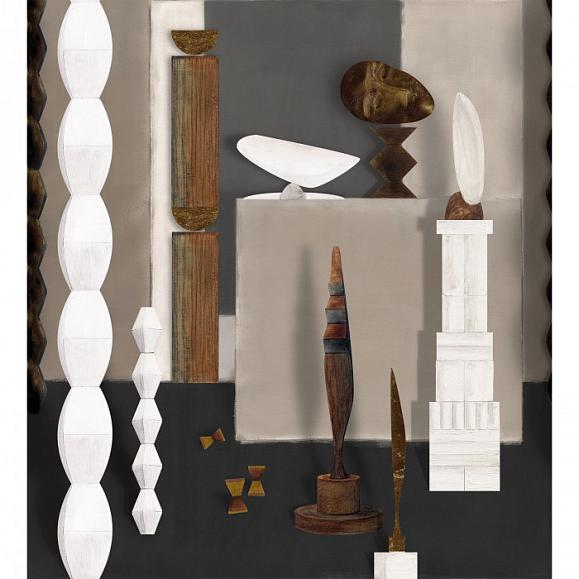 Панно Casamance 75580304 L'atelier De Brancusi Grege