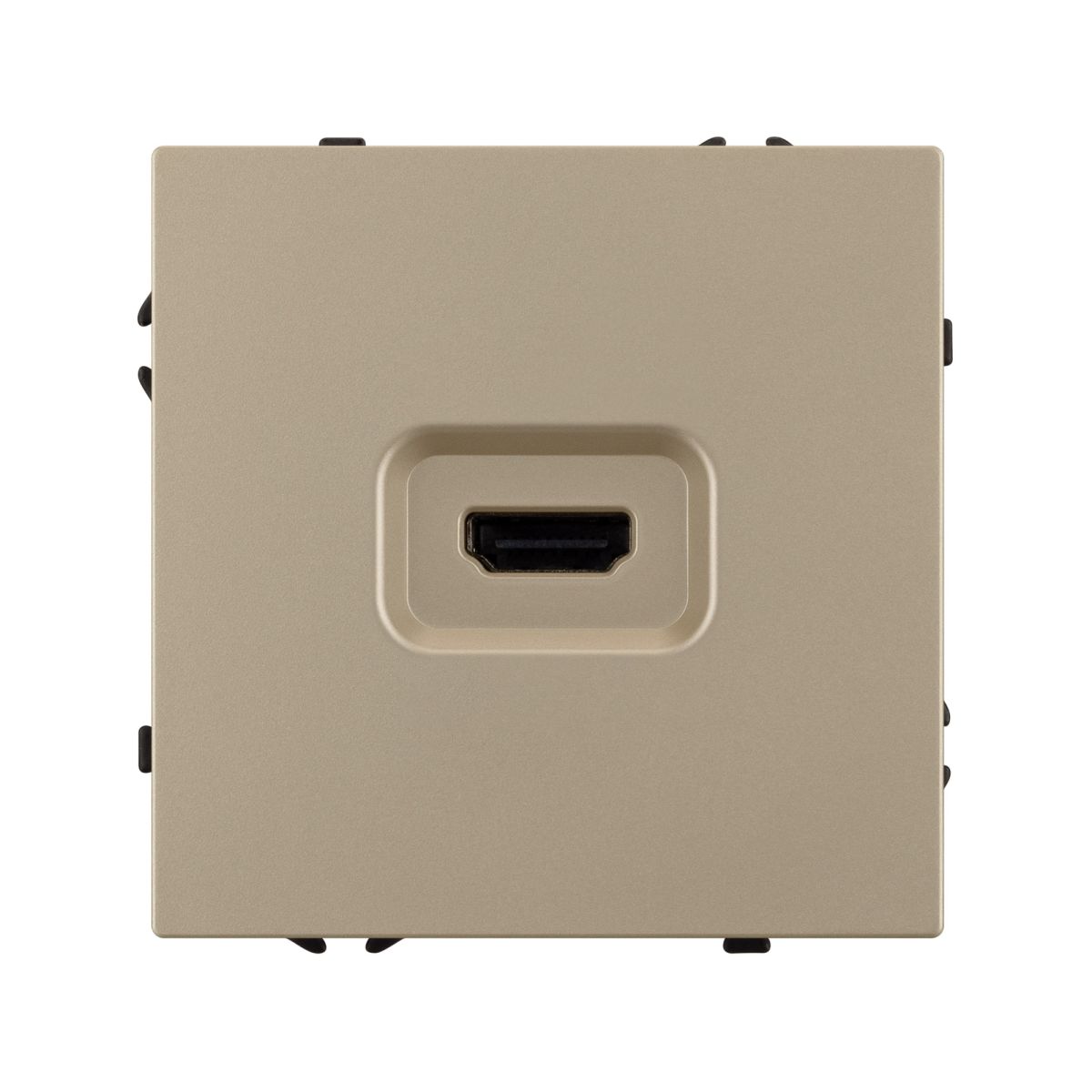 Розетка HDMI софт-тач золотой песок Arlight SCT-MHD1-SFPL-GD 061843(1)