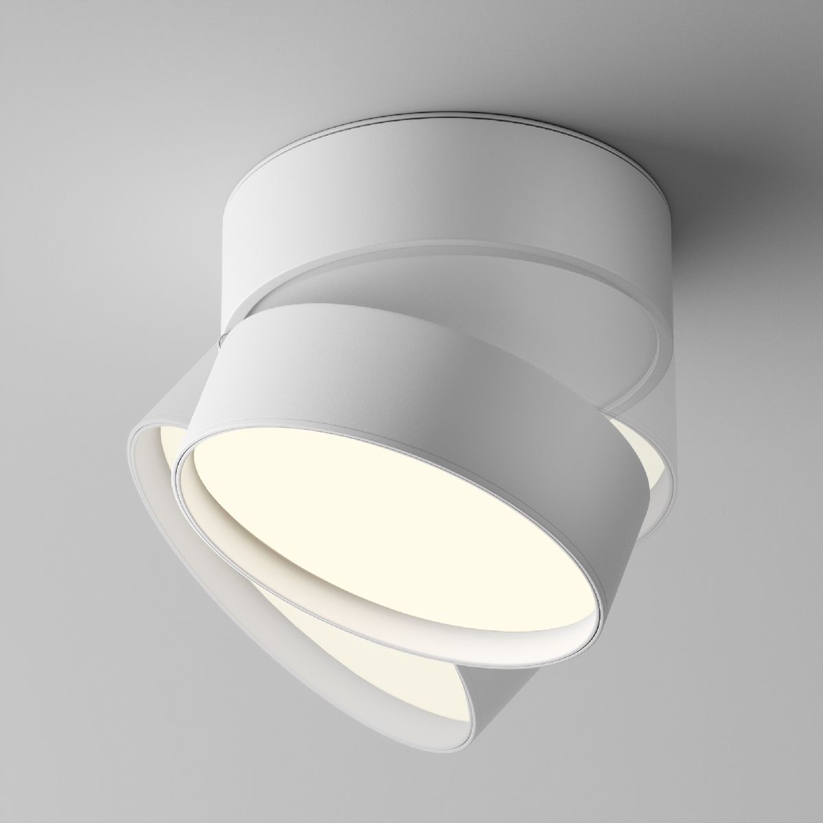 Накладной спот Maytoni Onda C024CL-18W4K-W-1