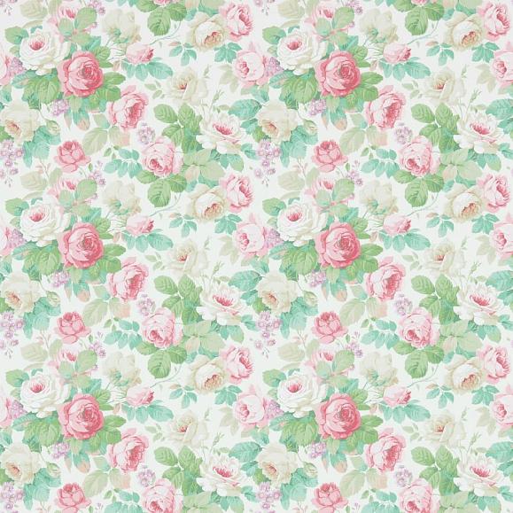 Обои Sanderson 214604 Chelsea Pink/Celadon