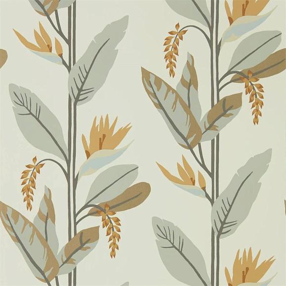Обои Harlequin 112237 Llenya Honey/Jet/Jute