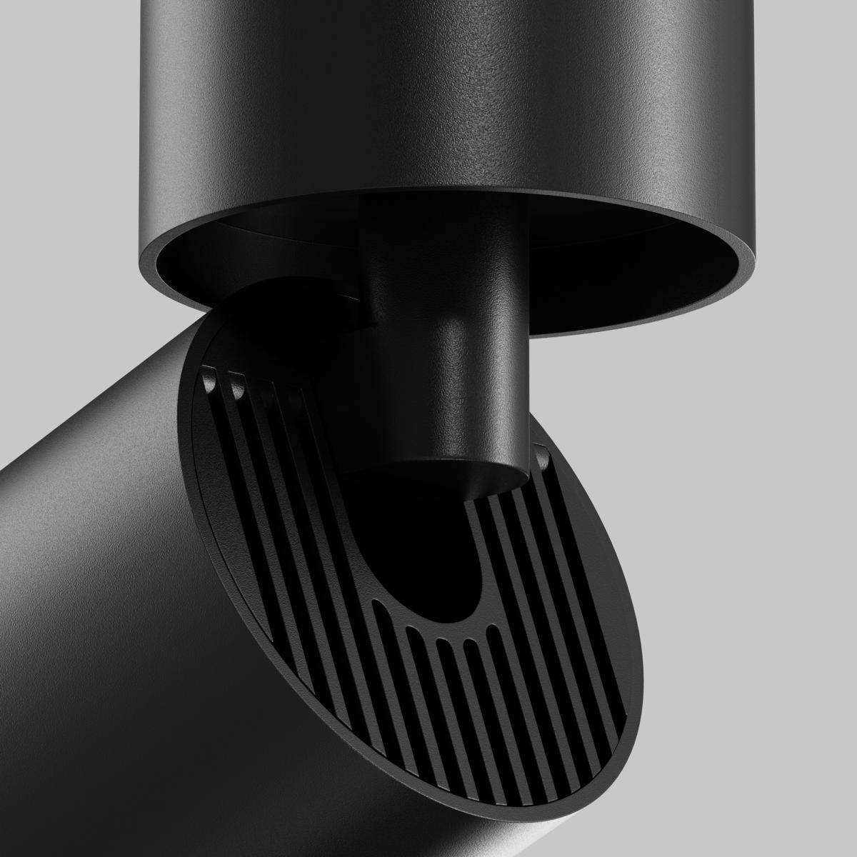 Спот Maytoni Technical Focus Led C055CL-L12W2.7K-SS-B