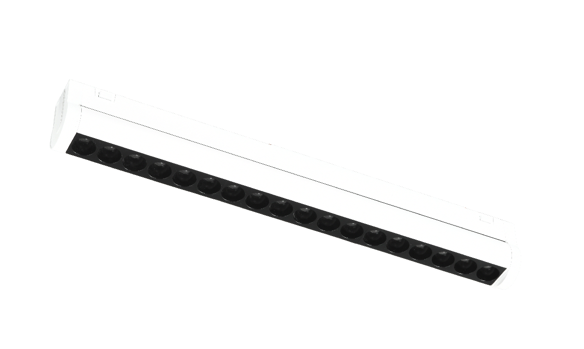 Трековый магнитный светильник iLedex Vision 4825-041-L305-18W-36DG-3000K-WH