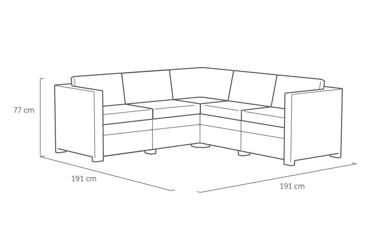 Комплект мебели Provence Set, капучино