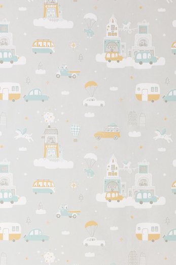 Обои Majvillan 131-01 Above The Clouds Soft Grey