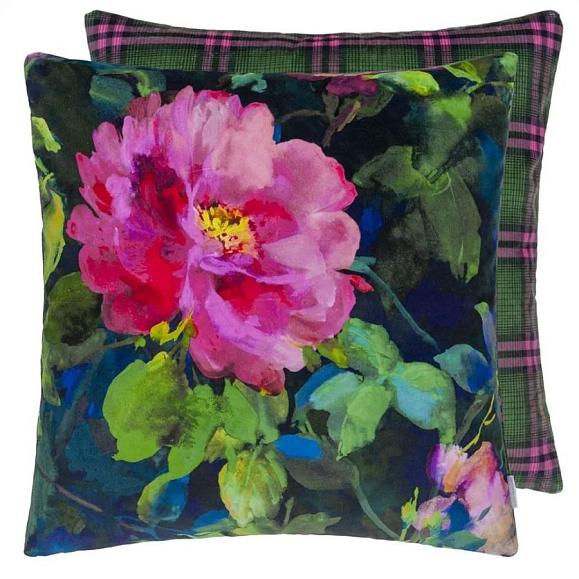 Подушка CCDG1280, Gertrude Rose, Fuchsia, Designers Guild 55x55см