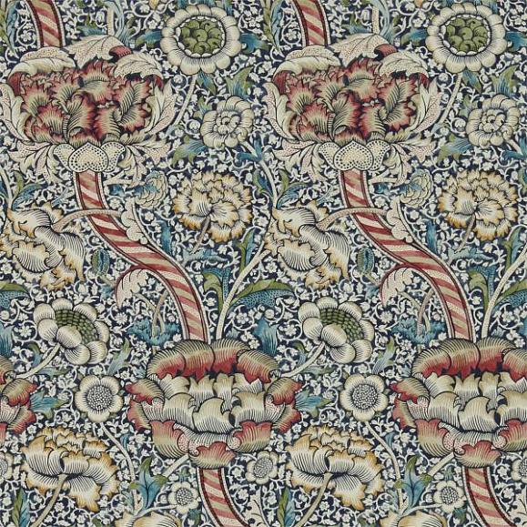 Обои Morris 216849 Wandle Indigo/Madder