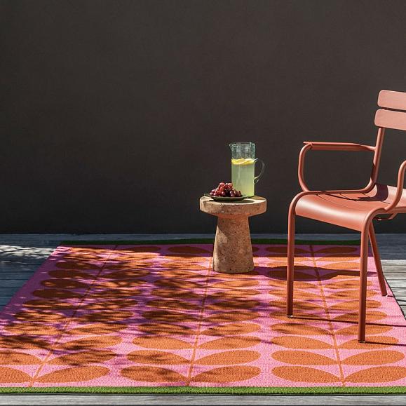 Ковер Orla Kiely 463601(140x200) Solid Stem Outdoor Paprika 140x200 см