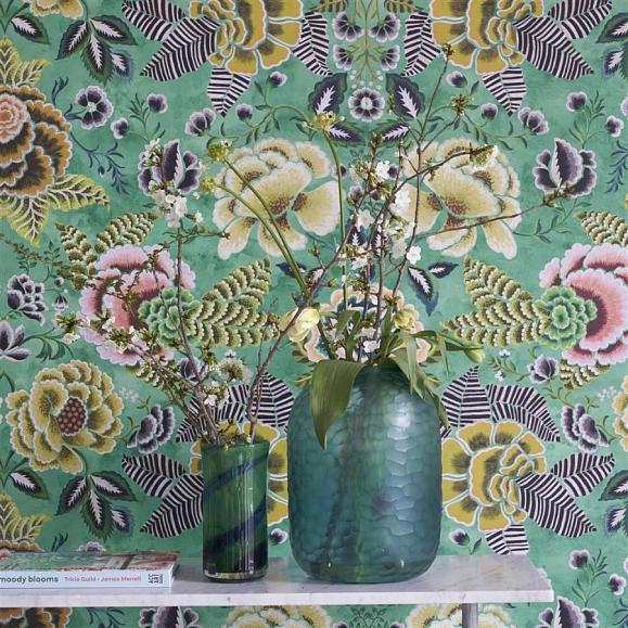 Панно Designers Guild PDG1168/02 Rose De Damas Jade