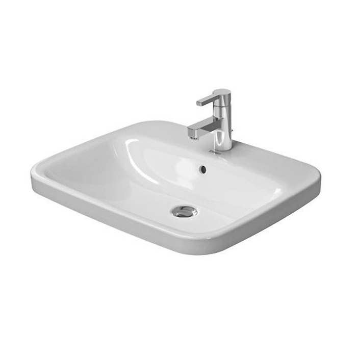 Duravit DuraStyle Раковина подвесная, 61х49см., с 1 отв., встраиваемая сверху, цвет: белый