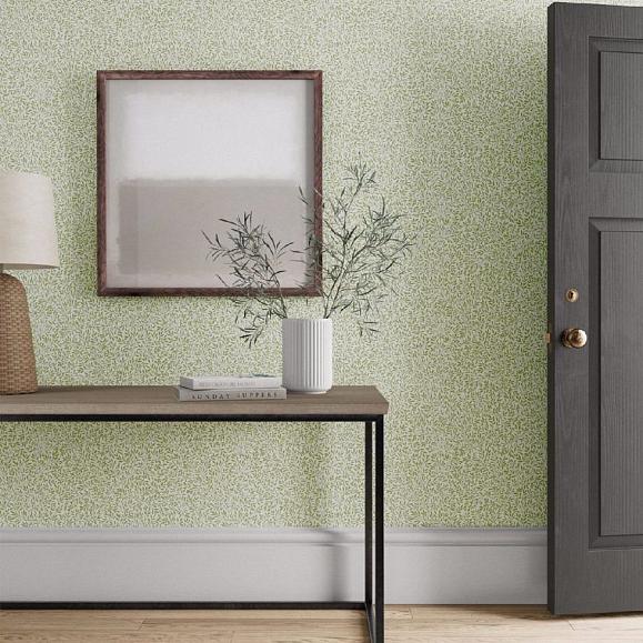 Обои Morris 217066 Standen Leaf Green