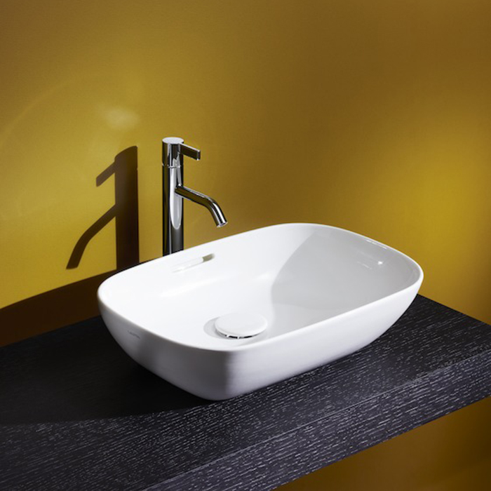 Laufen INO Раковина-чаша 50х35х13 см, без отв., покрытие LCC, цвет: белый