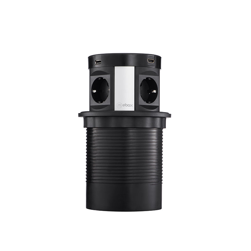 Блок розеток 107J (4 секции, 2 USB и 2 HDMI) Mebax 00-00001465