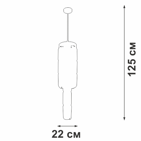 Люстра на штанге Vitaluce V58720-8/9PL